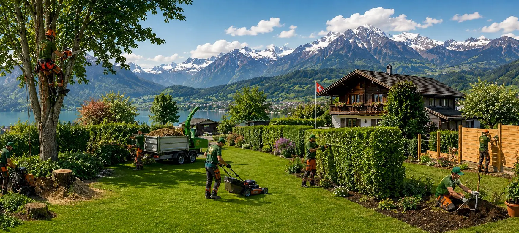 Elagueur en Haute-Savoie
