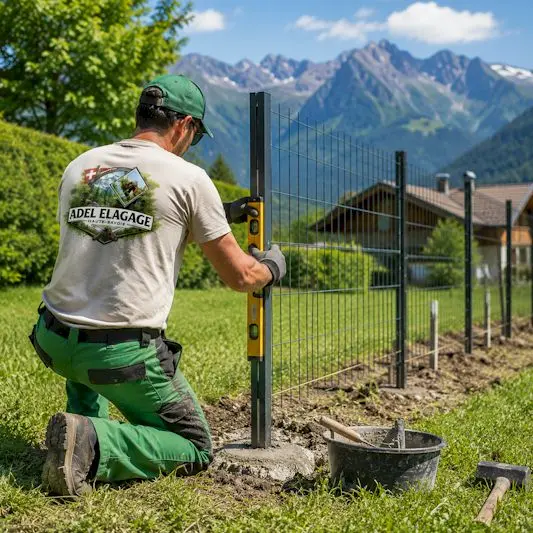 chantier élagage à Gaillard