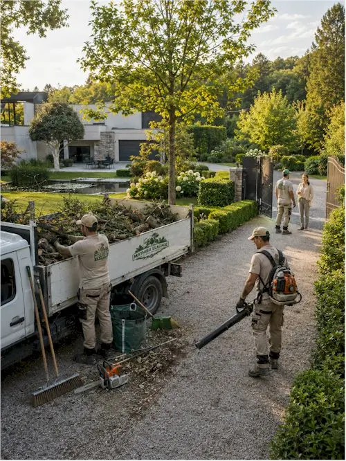 évacuation déchets verts Haute-Savoie
