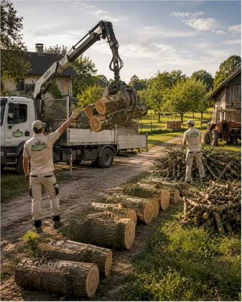 évacuation bois département 74
